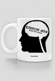 Kubek Brain Not Found - SmartShirt