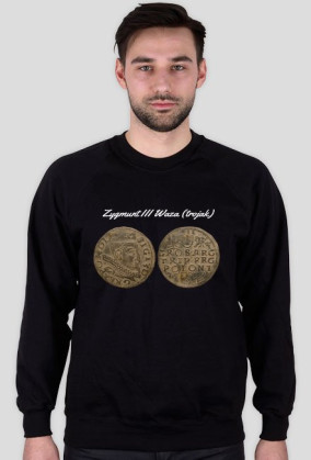 Trojak (Zygmunt III Waza) + opis - bluza czarna