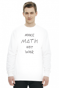 Bluza biała - MAKE MATH