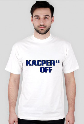 Koszulka - KacperOff - Biała