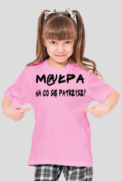 Dziewczęca koszulka M@ŁPY