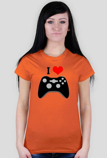 Koszulka Damska I Love Play I - SmartShirt