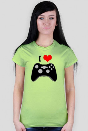 Koszulka Damska I Love Play I - SmartShirt