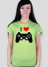 Koszulka Damska I Love Play II - SmartShirt