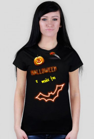 Koszulka halloween damska mix fm