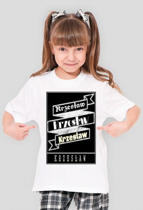 ★K R Z E S Ł A W ★ Koszulka ★ Fajna dla dzieci