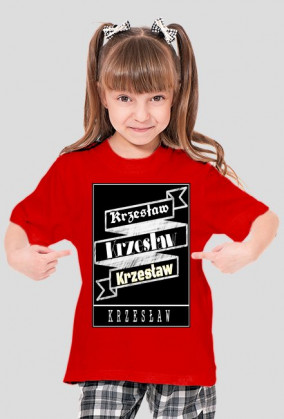 ★K R Z E S Ł A W ★ Koszulka ★ Fajna dla dzieci