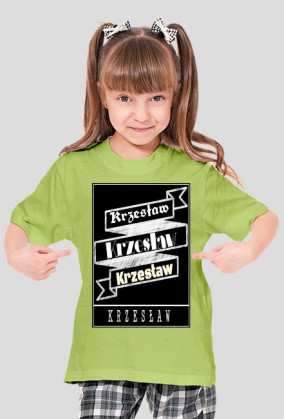 ★K R Z E S Ł A W ★ Koszulka ★ Fajna dla dzieci