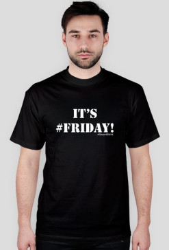 Koszulka Męska Friday Biały - SmartShirt