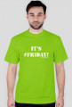 Koszulka Męska Friday Biały - SmartShirt