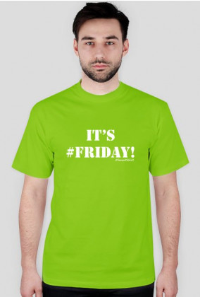 Koszulka Męska Friday Biały - SmartShirt