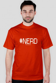 Koszulka Męska Nerd I Biały - SmartShirt