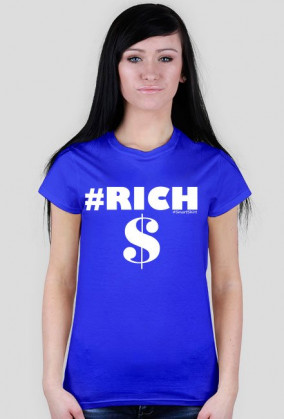 Koszulka Damska Rich Biały - SmartShirt