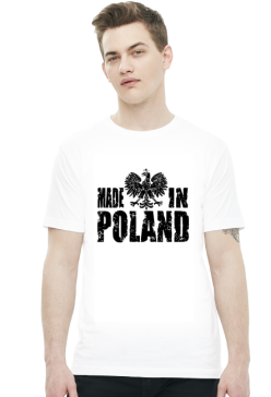 Made in Poland - Polski Orzeł (t-shirt) ciemna grafika