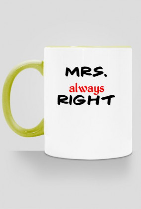 MRS. ALWAYS RIGHT BLACKMONTH