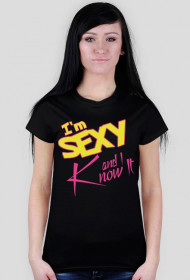 Koszulka sexy damska czarna