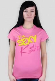 Koszulka sexy damska różowa