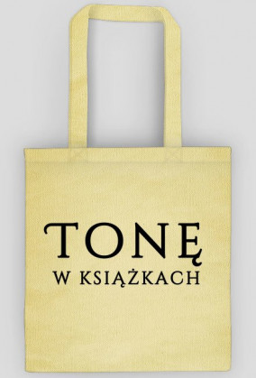Torba - Tonę w książkach