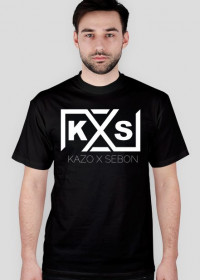 Czarny T-Shirt KxS