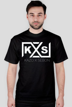 Czarny T-Shirt KxS