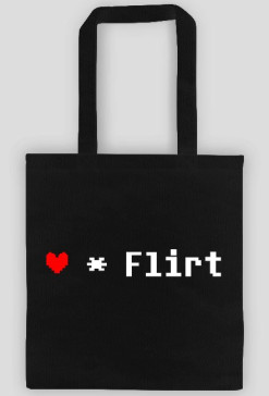 Flirt - undertale - torba