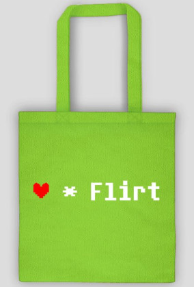 Flirt - undertale - torba