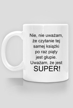 Kubek Czytanie tej samej książki