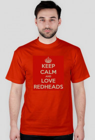 Redheads man shirt red