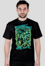Psychobilly rumble man black