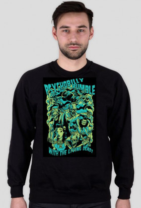 Psychobilly rumble man sweatshirt