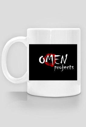 Kubek firmowy omen