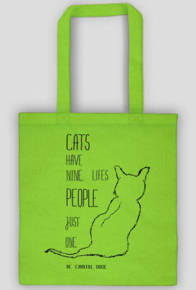 Torba EKO różne kolory - be carfeful dude