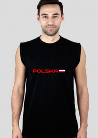 Koszulka dla kibica, nadruk dwustronny: Polska