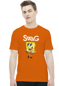 Spongebob Swag - Pomarańczowy T-Shirt