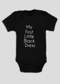 My First Little Black Dress - śpioszki dla dziewczynek