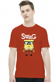 Spongebob Swag - Czerwnoy T-Shirt