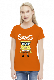 Spongebob Swag - Pomarańczowy T-Shirt