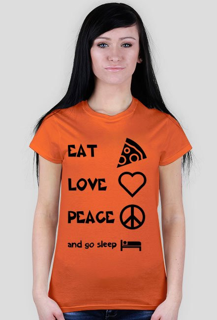 koszulka eat,love,peace