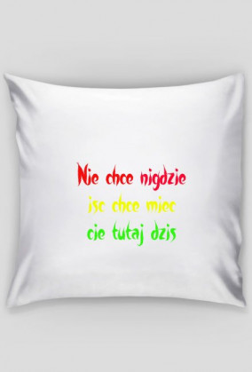 Poducha napis rademan