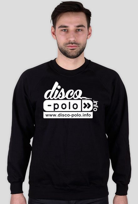 Bluza męska DISCO POLO (czarna)