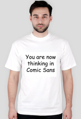 Comic Sans - męska