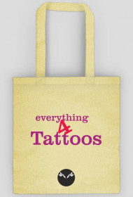 Torba eko Everything 4 Tattoos(pink)