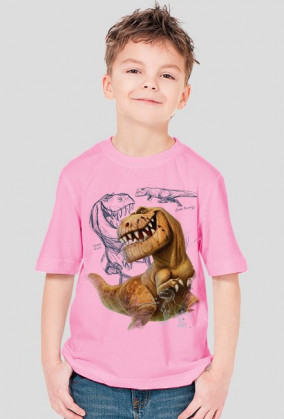 Koszulka dziecięca - Tyranozaur Rex - Dzień Dziecka - STYLOWAKOSZULA.CUPSELL.PL – KOSZULKI I KUBKI NA PREZENT, NIETYPOWE I SMIESZNE KOSZULKI