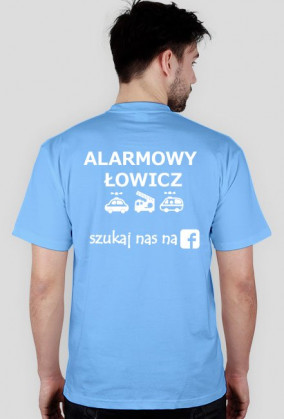 Alarmowy Łowicz  / Biały wzór