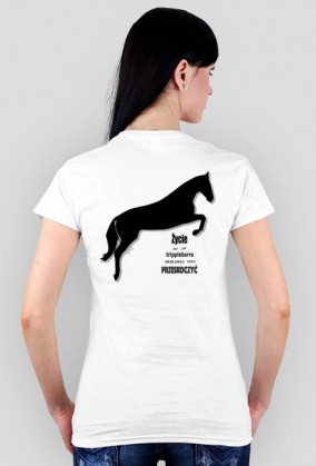 Tripplebarre t-shirt damski