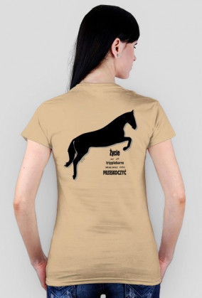 Tripplebarre t-shirt damski