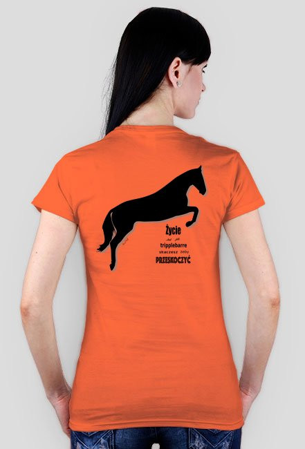 Tripplebarre t-shirt damski