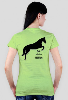 Tripplebarre t-shirt damski