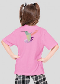 Koliber t-shirt dziewczęcy