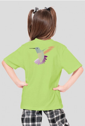 Koliber t-shirt dziewczęcy